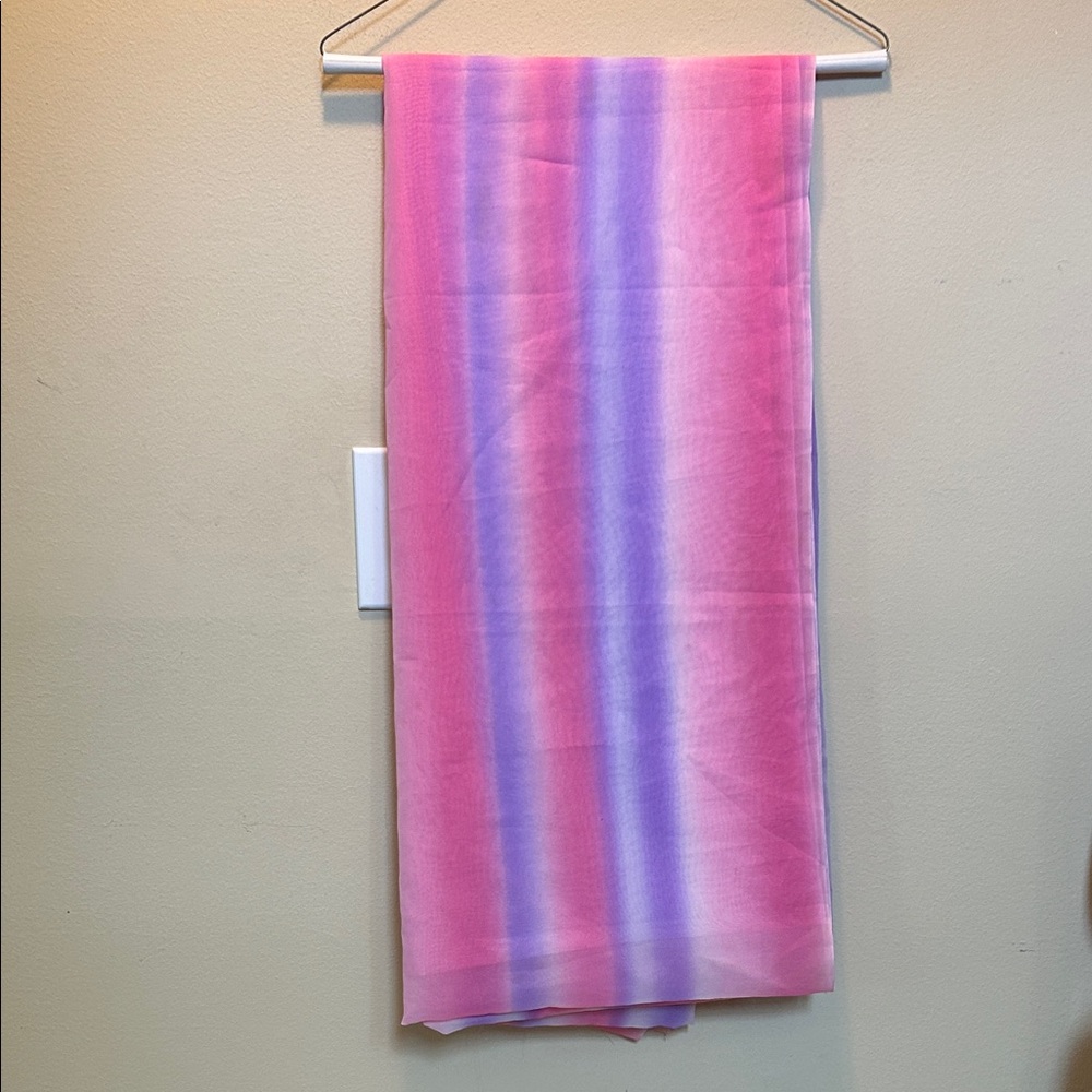 Pink and Lavender Saree
